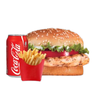 Peri Peri Chicken Burger (Meal)